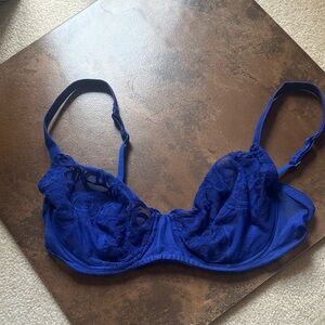 La Perla Royal Blue Lace Bra